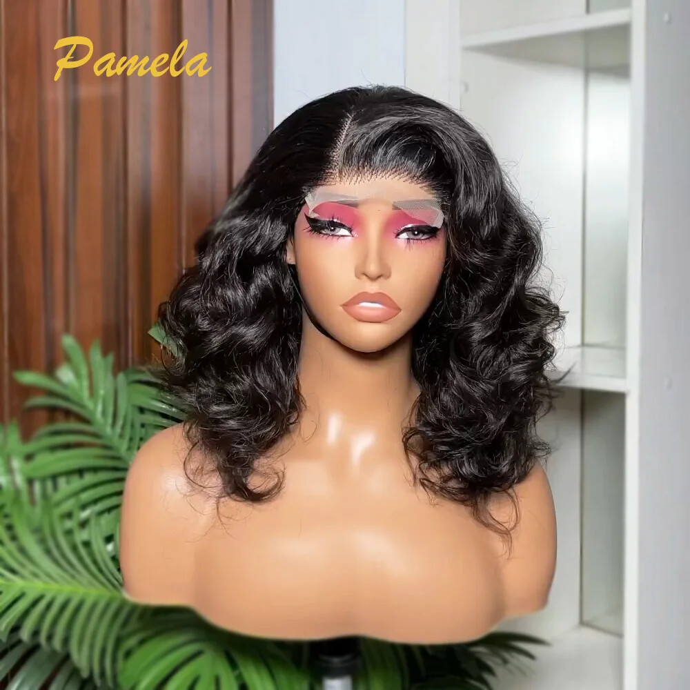 Glueless Human Hair Wig 13x4 Lace Front Loose Wave