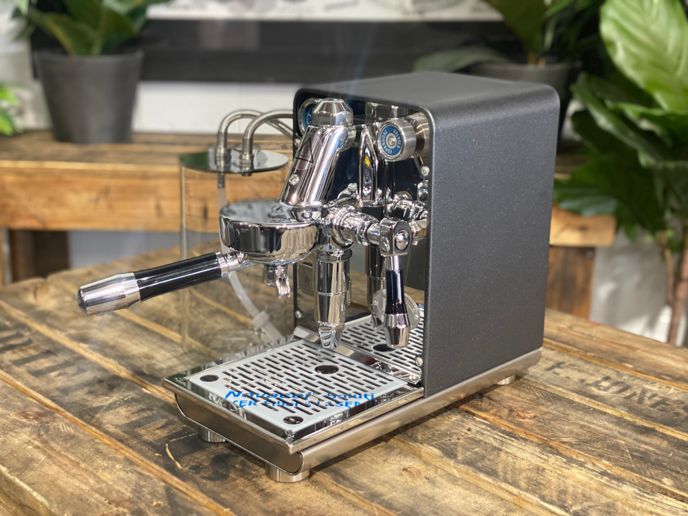 ECM PURISTIKA 1 GROUP BRAND NEW ANTHRACITE ESPRESSO COFFEE MACHINE HOME BARISTA