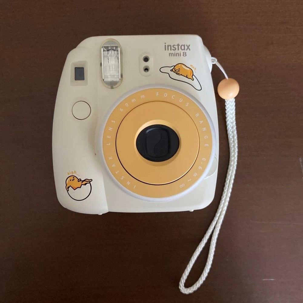 INSTAX mini8 Gudetama Sanrio Limited Edition kawaii instant camera