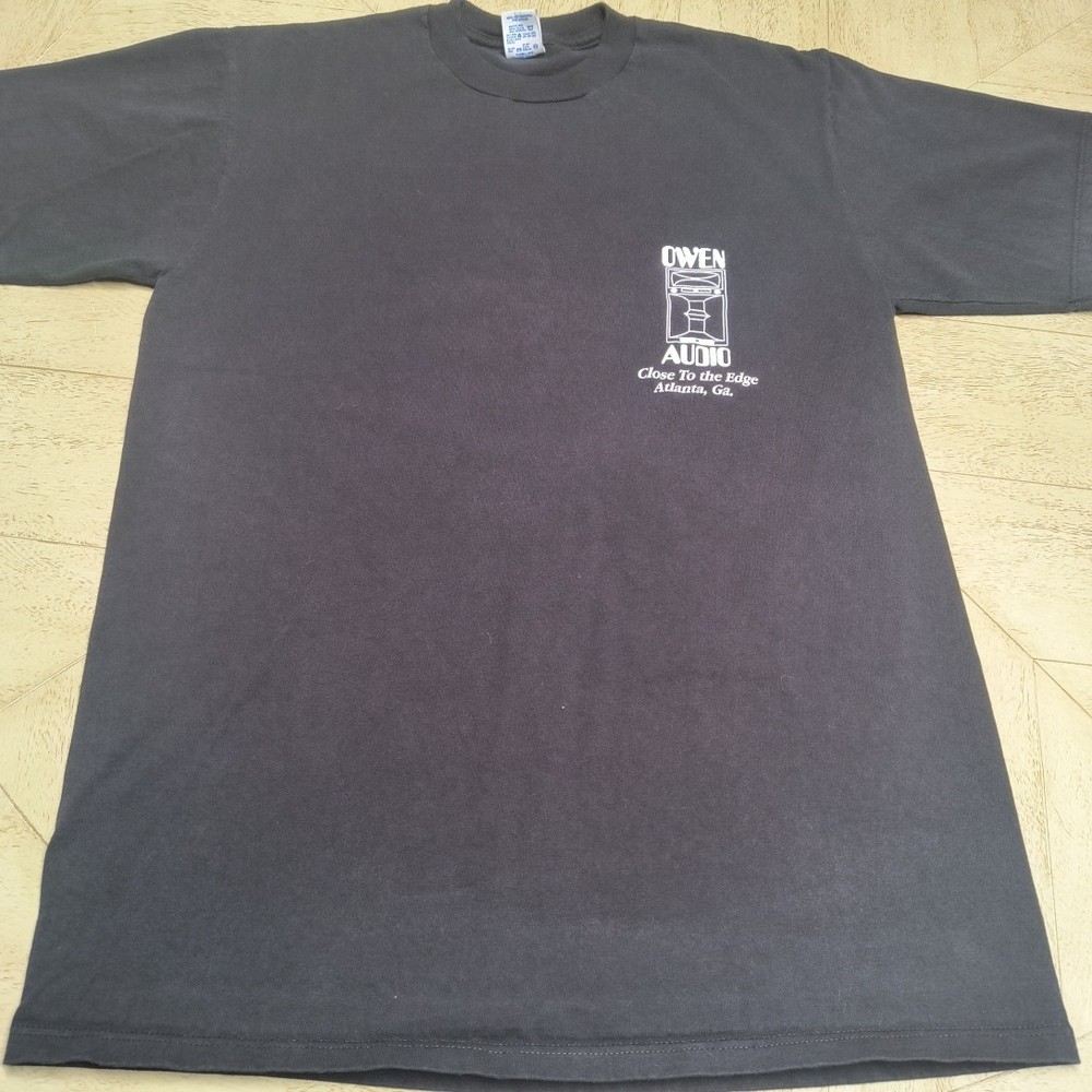 RARE VTG George Jones High Tech Redneck / Owen Audio Atlanta Concert T-shirt L