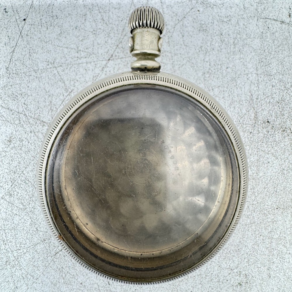 Antique 18s Fahys No. 1 Coin Edge Open Face Pocket Watch Case OresilverUSA