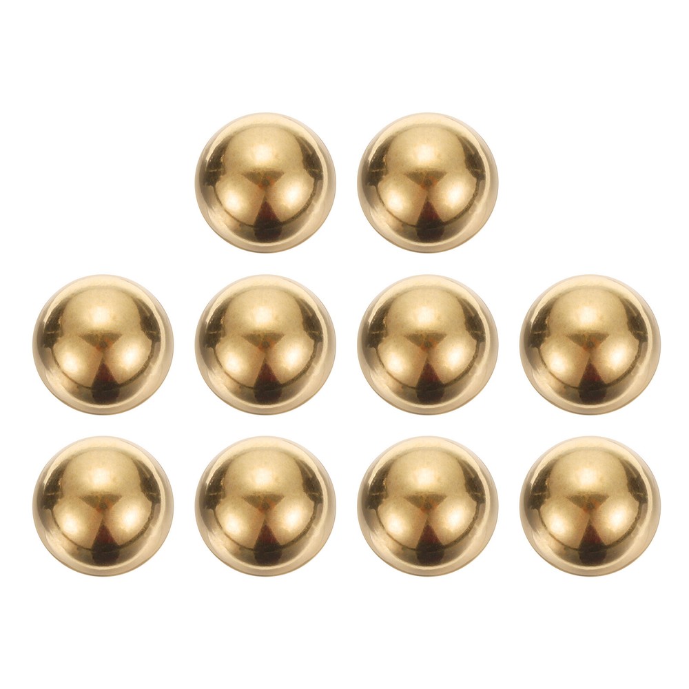 10pcs Precision Solid Brass Bearing Balls 1/2
