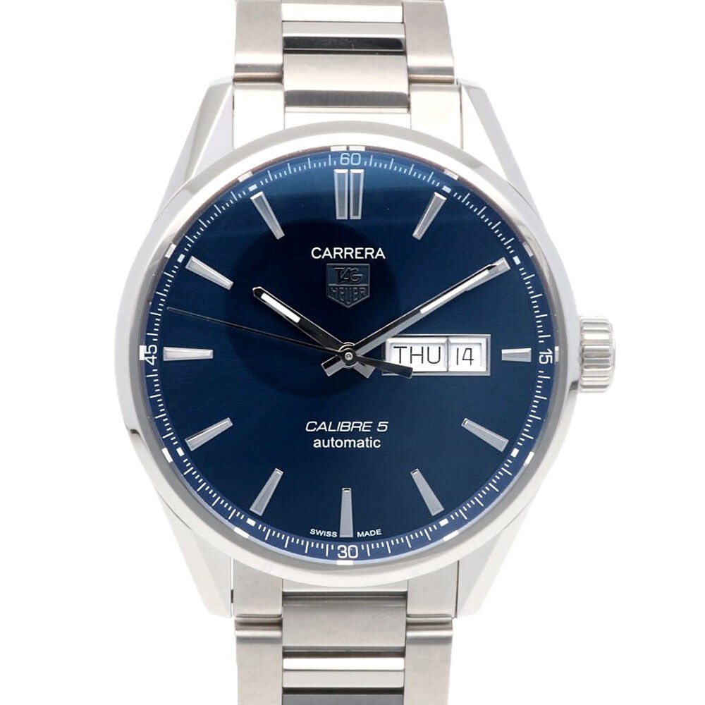 TAG Heuer Carrera Caliber 5 Automatic Men's Watch WAR201E Stainless Steel