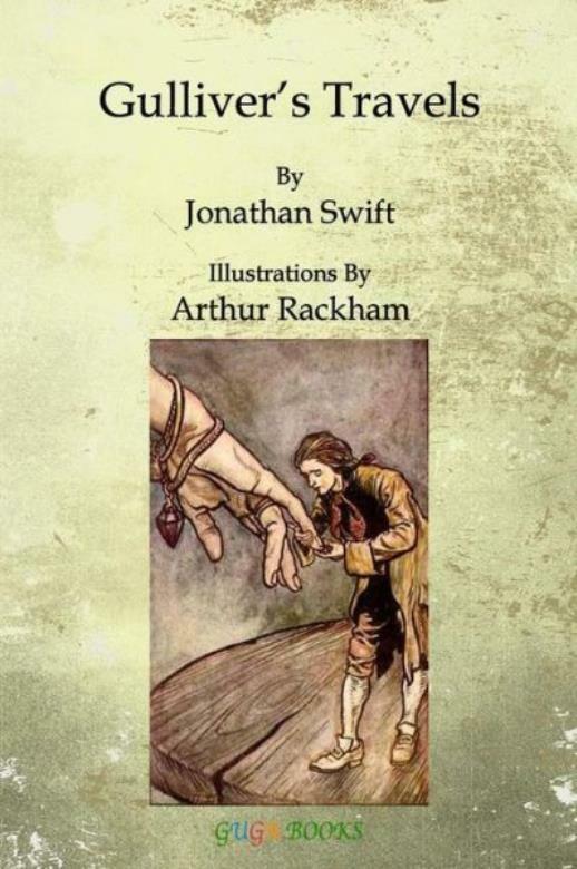 Classic Adventure Novel Gulliver's Travels by Jonathan Swift