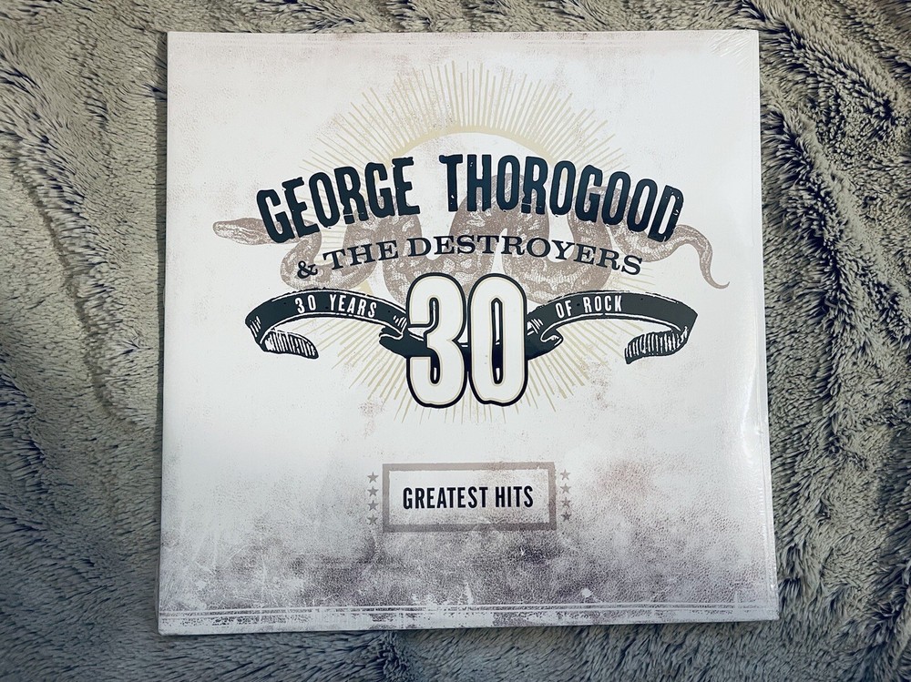 George Thorogood & Destroyers Greatest Hits 30 Years Of Rock vinyl 2 LP NEW/SEAL