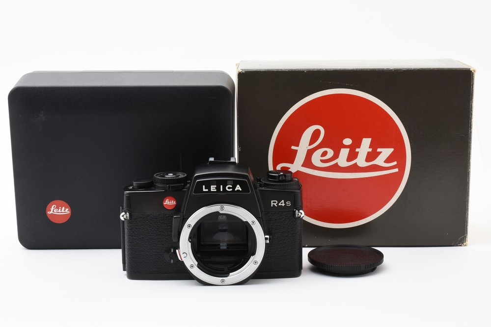 Near Mint Leica R4s Black SLR 35mm Film Camera Body from Japan