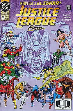 Justice League Europe #50 VF; DC | Red Winter 6 - we combine shipping