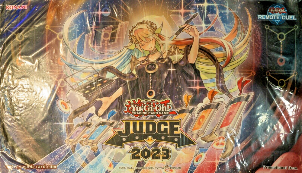 The Weather Painter Moonbow Yugioh 2023 Remote Duel Judge Promo Playmat Sealed