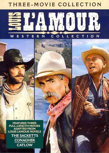 Louis L'Amour Western Collection (DVD) w/ Slipcase Sacketts, Conagher, & Catlow