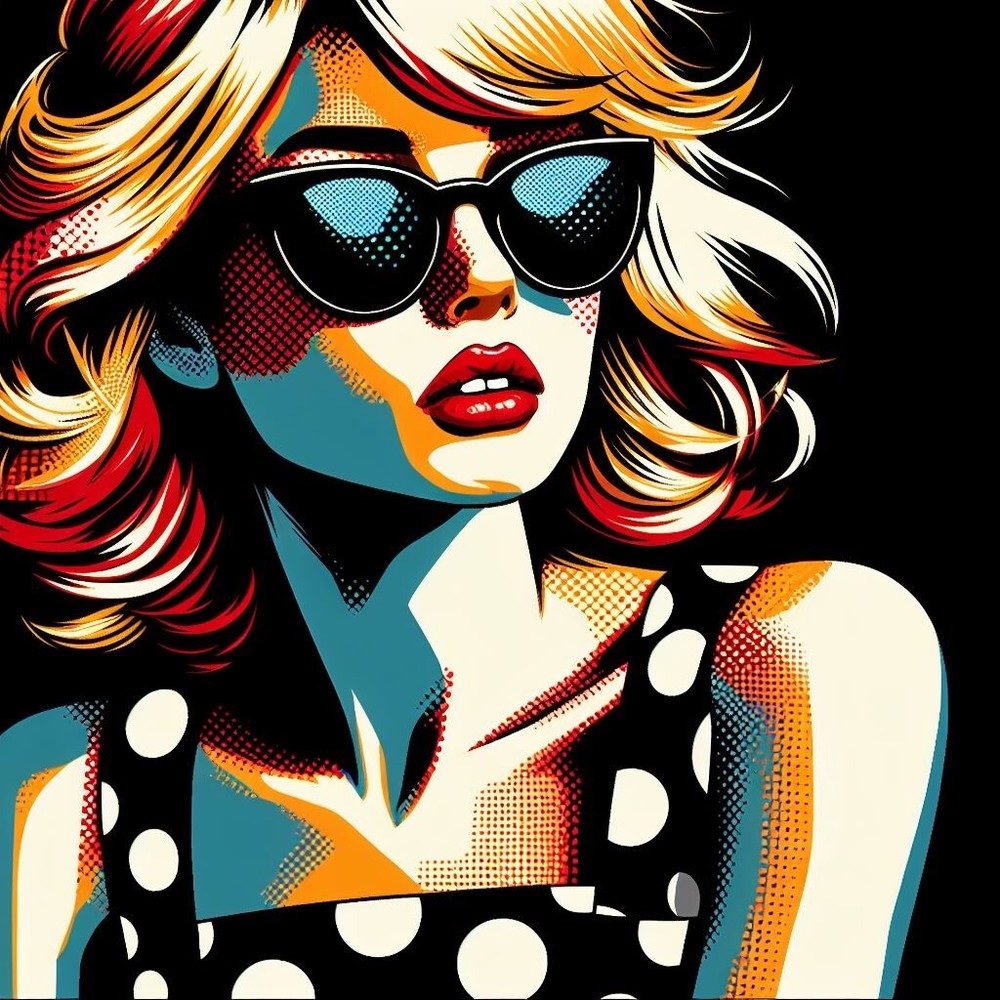 Vintage pop art digital wallpaper image photo 213-image