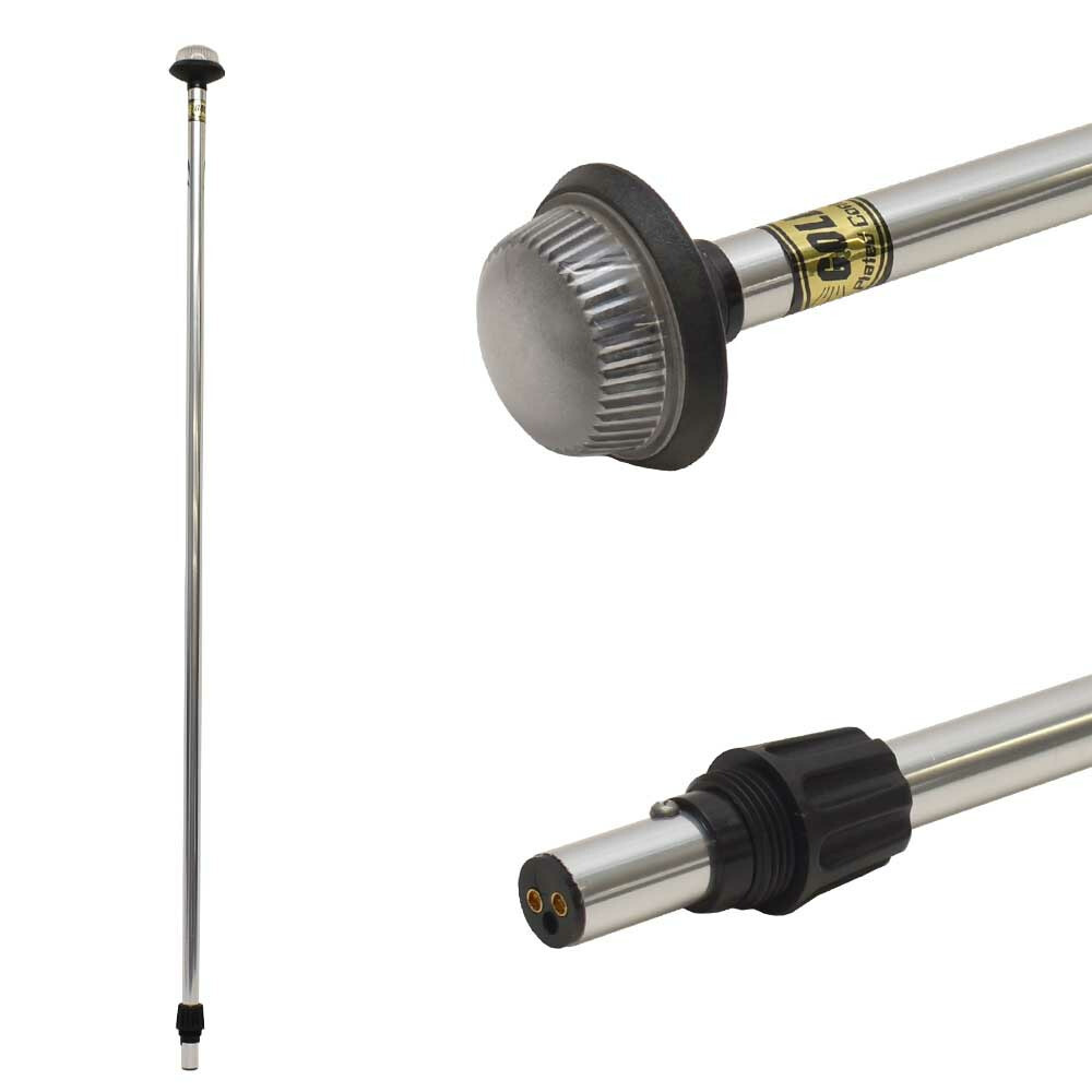Perko Boat All-Round Navigation Pole Light | Incandescent 48 Inch 2-Pin
