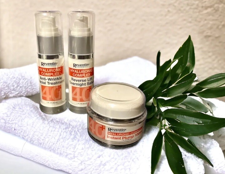 Reventin Clinical Result 40+ Hyaluronic Complex Complete Anti-Aging Regiment Lot