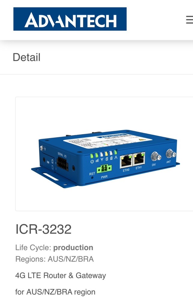 Advantech ICR-3232 Industrial IOT Edge Computer W/ DOCKER virtualization-image