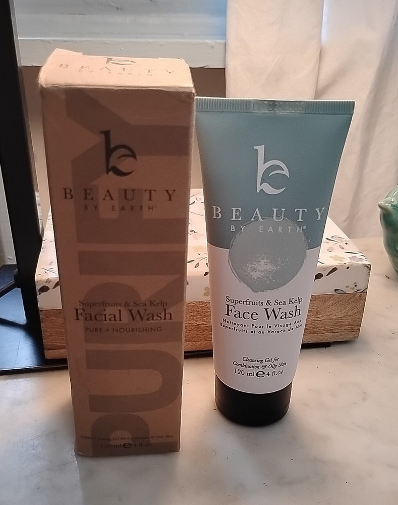 Face Wash for Oily & Combination Skin, Superfruits & Sea Kelp 4oz ex 1/25 sealed