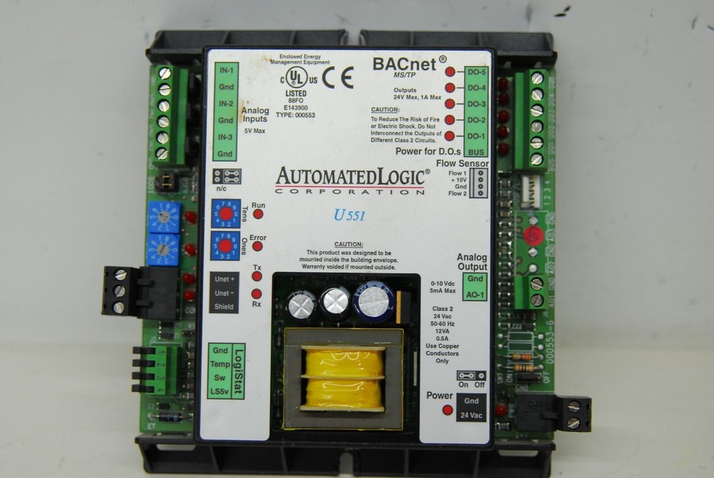 Automated Logic U551 BACnet Control Board Zone Controller-image