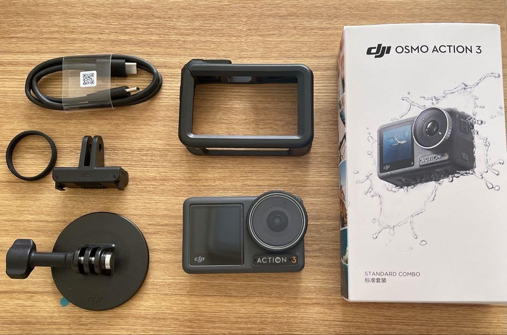 DJI Osmo Action 3 Standard Combo Action Camera 4K/120fps 60fps Waterproof