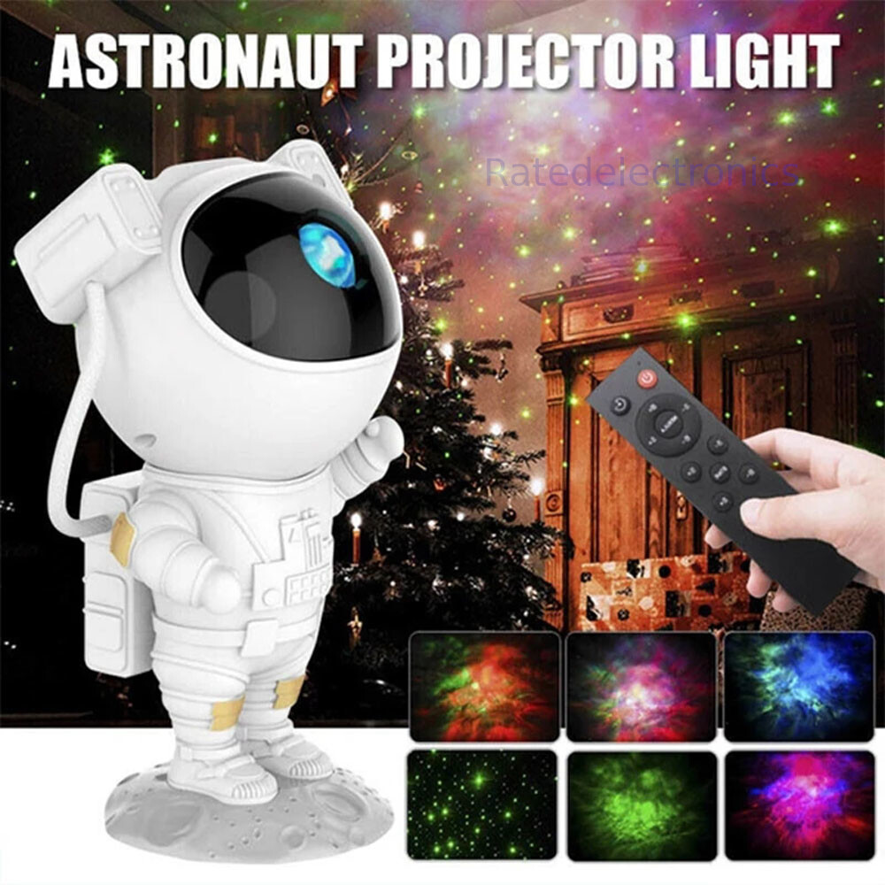 Astronaut Projector Galaxy Starry Sky Night Light Ocean Star LED Lamp Remote US