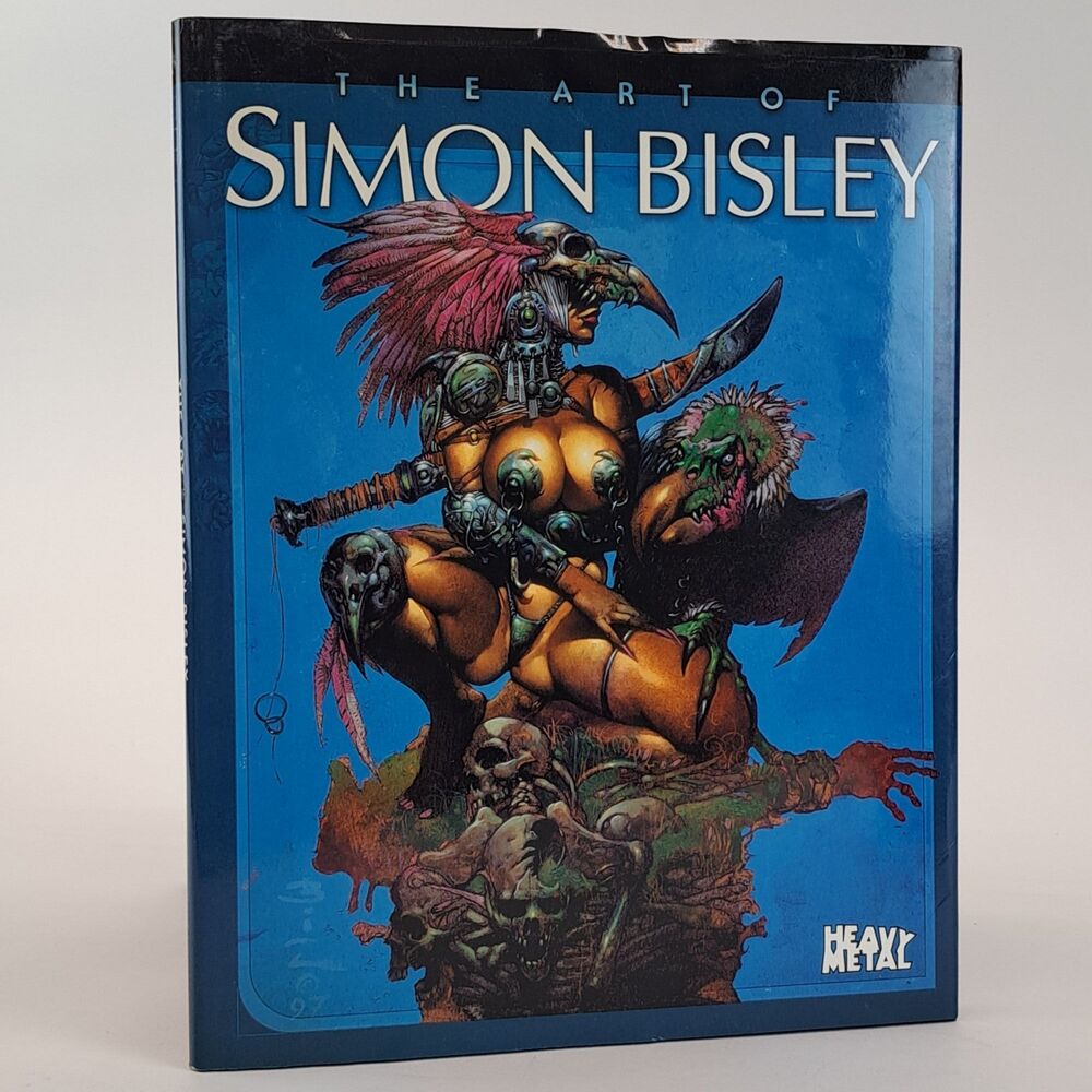 Alan Grant / THE ART OF SIMON BISLEY Signed Limited 1st Edition 2002