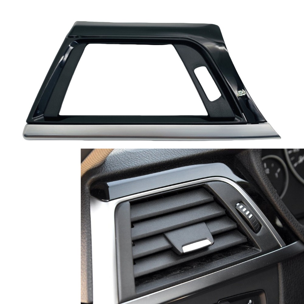 Air Vent Outlet Panel Trim Cover For BMW F30 F31 F34 F35 2012-2019 Black Chrome