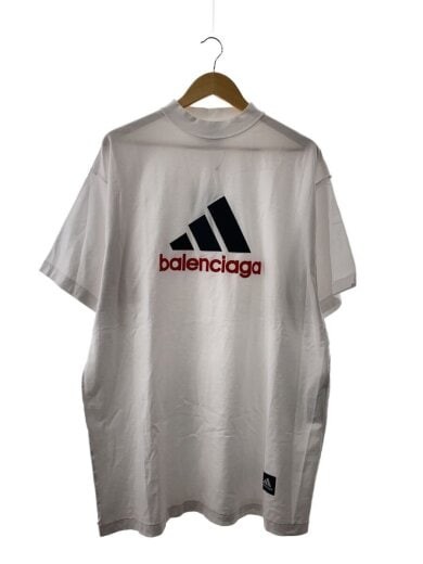 Balenciaga Cotton White Solid T-shirt JP57 2022 01823