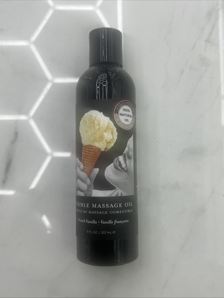 Vanilla Edible Massage Oil for Sensual Relaxation