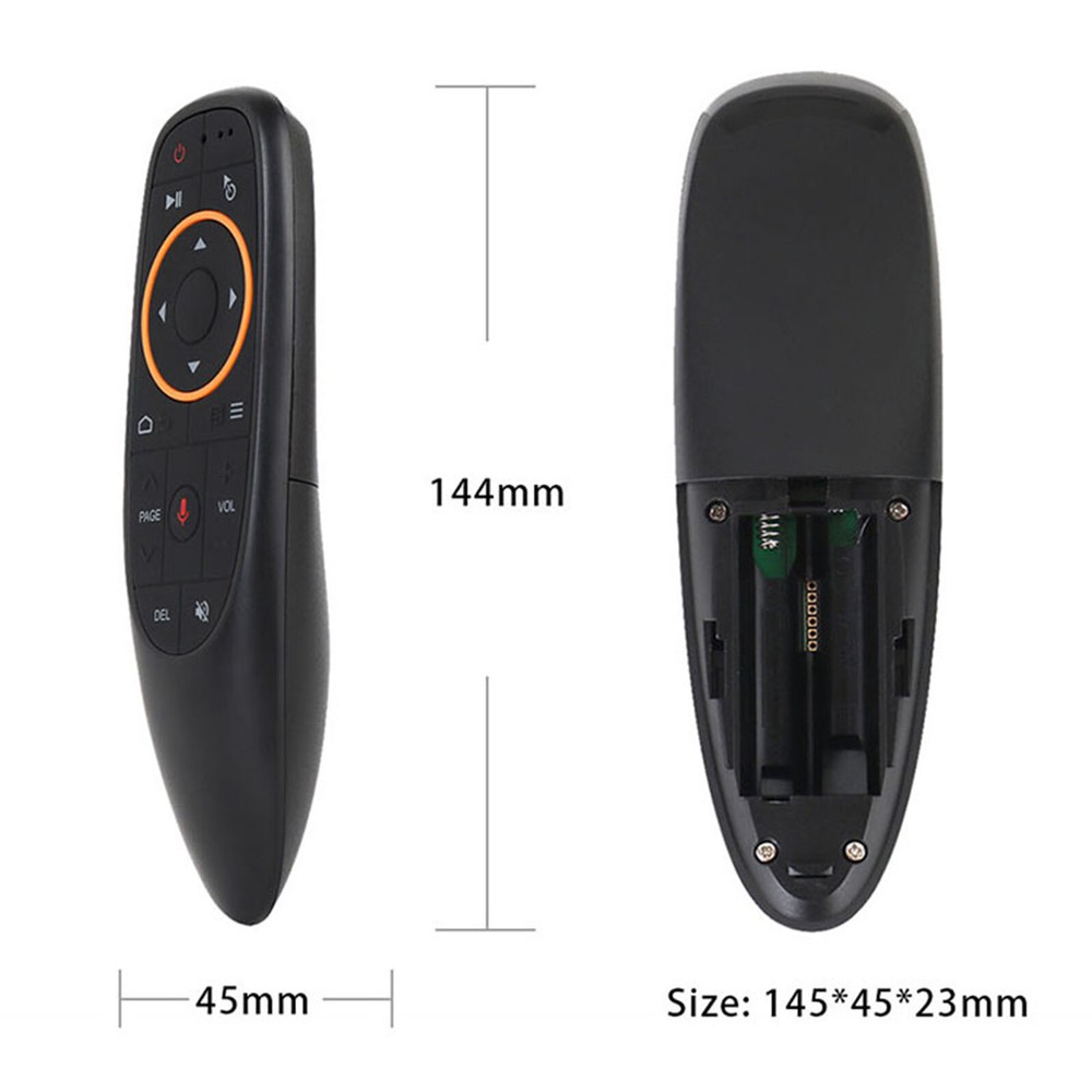 2.4G Bluetooth Android TV Box Voice Remote Air Mouse G10S