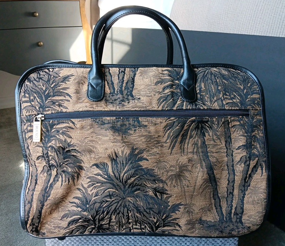Bueno Tropical Palm Trees Weekender Carry-On Travel Bag 12x16