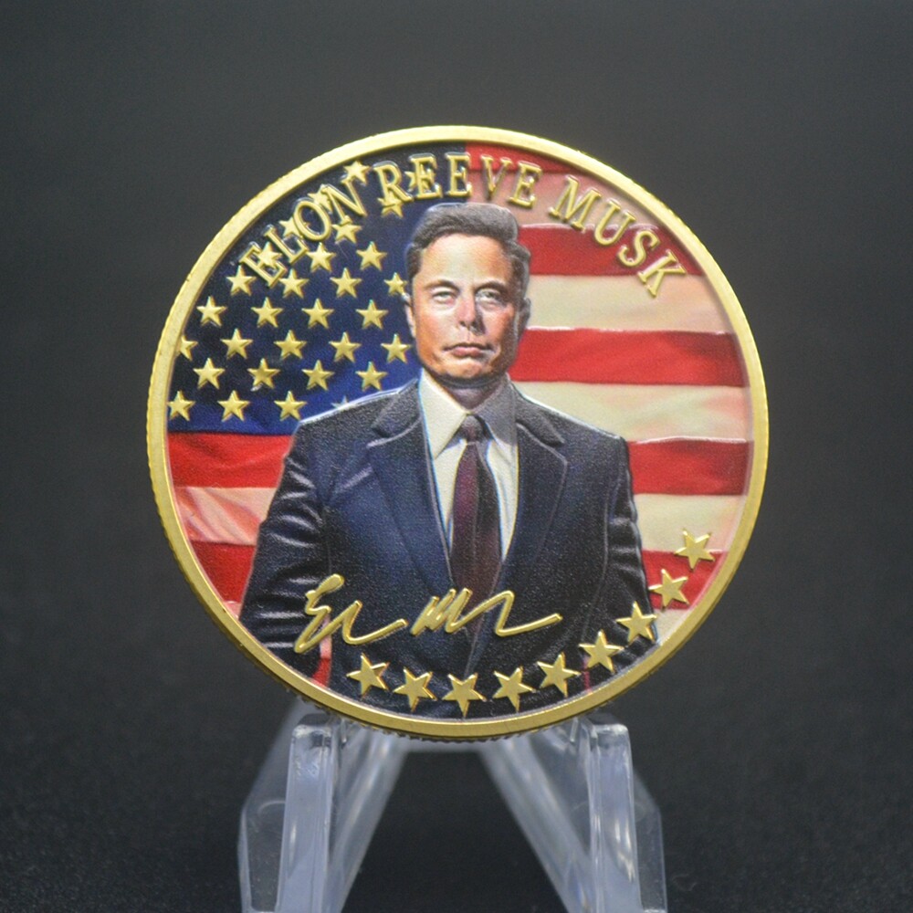 Elon Musk Challenge Coin Souvenir Coin
