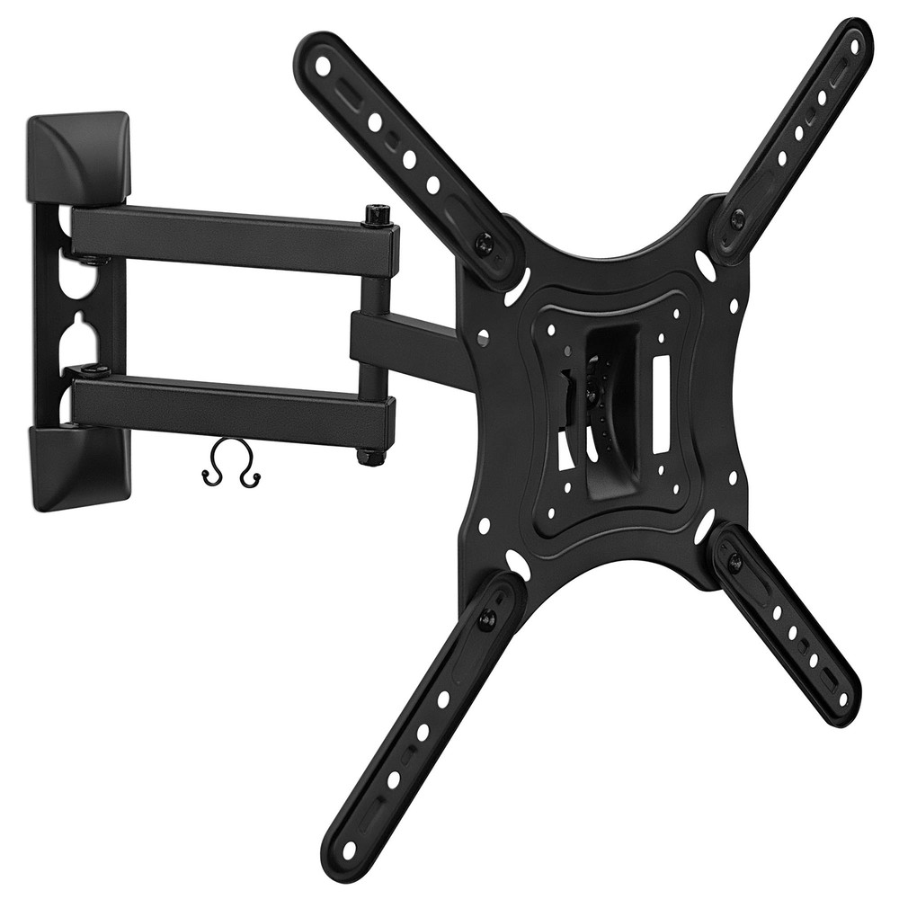 Mount-It! Full Motion TV Wall Mount Monitor Wall Bracket with Swivel and Arti...