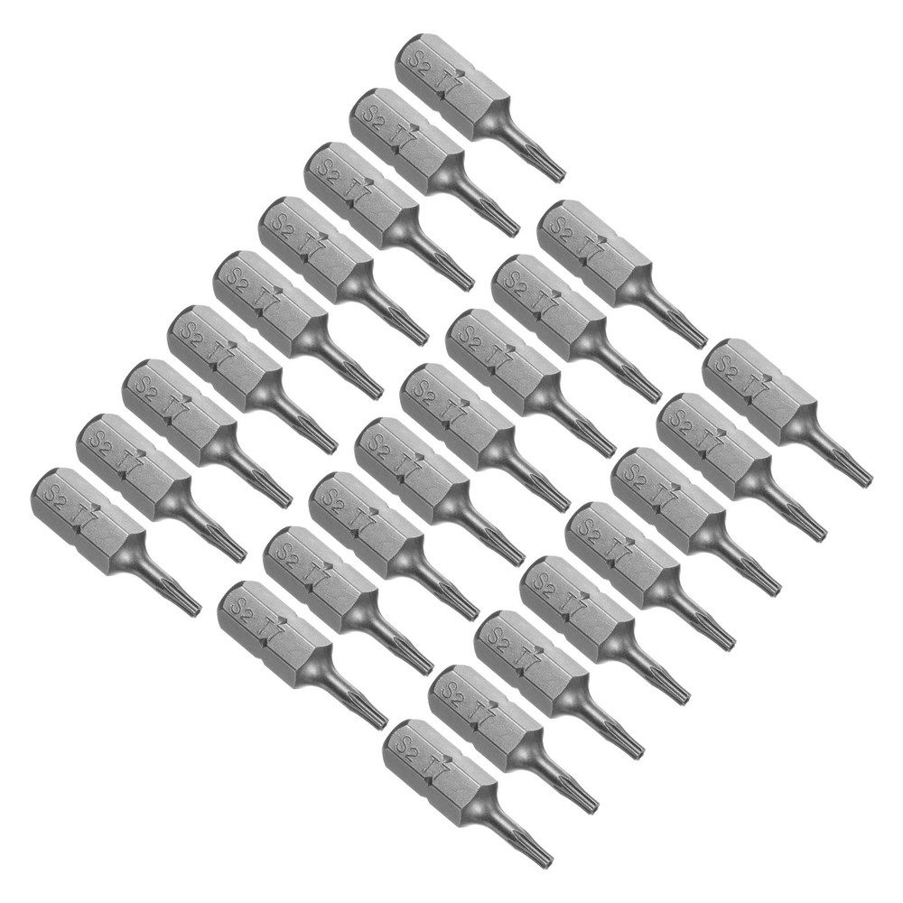25pcs Torx Screwdriver Bits 1/4