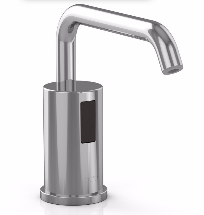 TOTO TES100DA Deck Mounted Sensor Operated Soap Dispenser - - Chrome