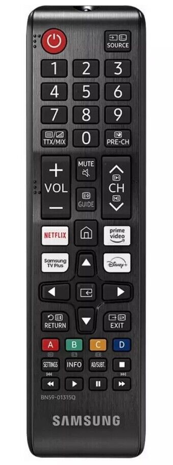 New Genuine BN59-01315Q For Samsung LCD TV Remote Control UE43CU7100 UE55CU7100