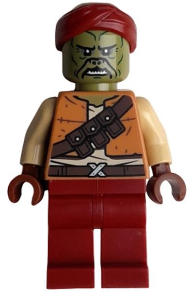 Lego Star Wars Kithaba  Minifigure from set 75397 (Jabba's Sail Barge) FAST SHIP