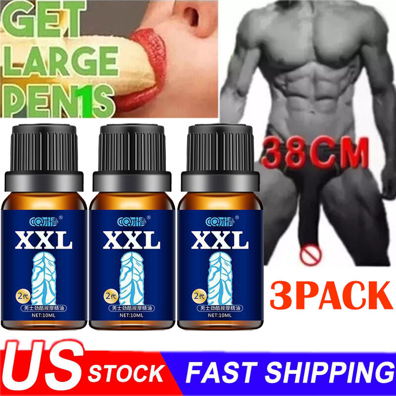 Men Penis Enlarger & Penis Growth Oil Faster Enhancement Enlargement US