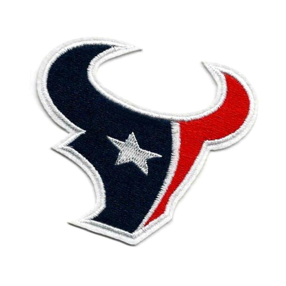 HOUSTON TEXANS IRON ON PATCH 3.25