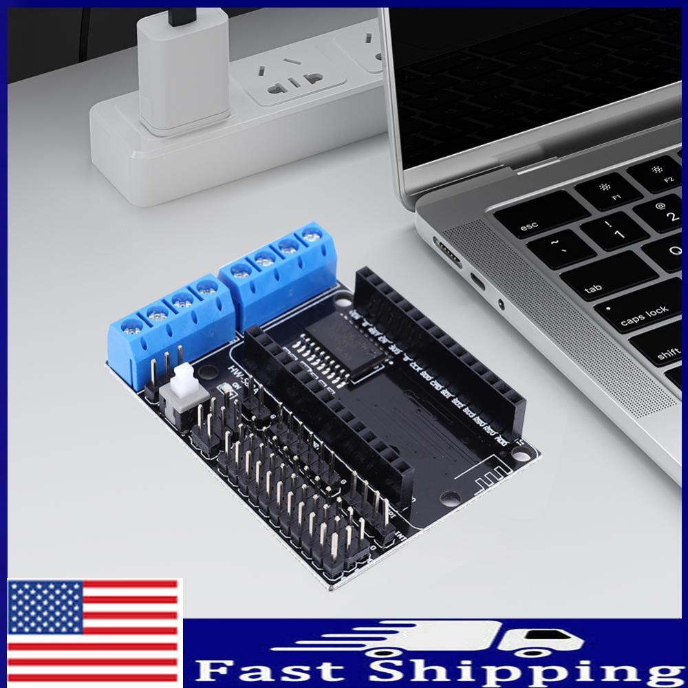 ESP8266 Motor Shield Expansion Board Serial Port L293D for IoT Smart Car Remote-image