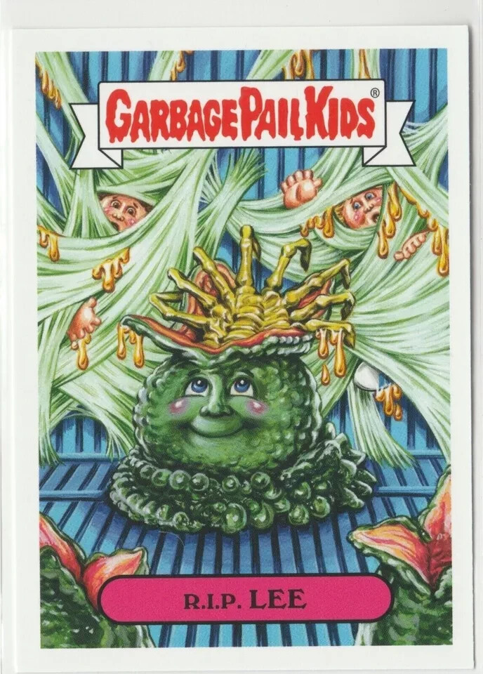 R.I.P. Lee #1b Garbage Pail Kids GPK 2019 Revenge of Oh the Horror-ible ROTH