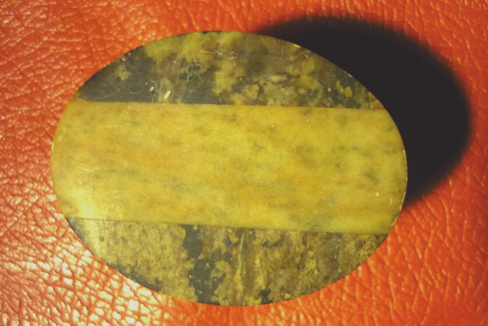 Vintage Hand Carved Soapstone Jewelry Box with Intricate Details