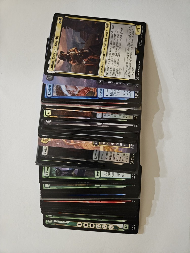 Lord Of The Rings MTG 50 Card Lot