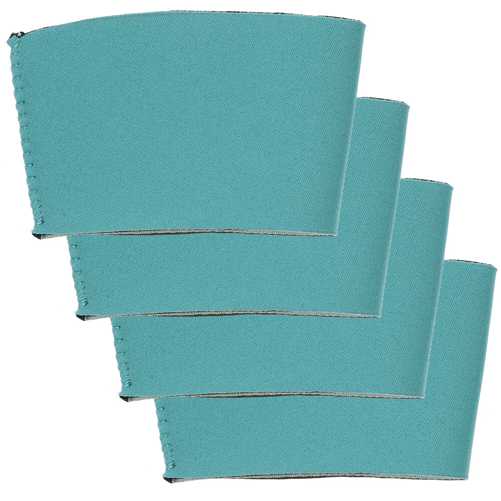 Portavasos de café 4 piezas mangas resistentes viaje resistente al calor