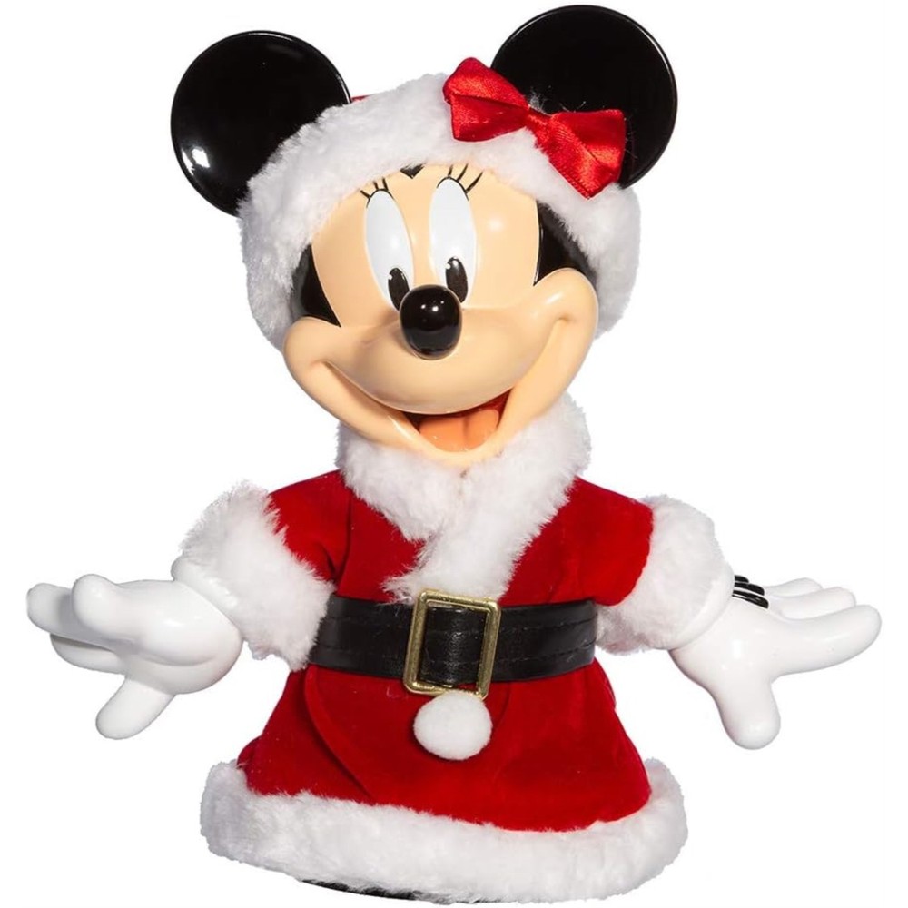 Kurt Adler Unlit Christmas Tree Treetop, Disney Minnie Mouse, 8.5