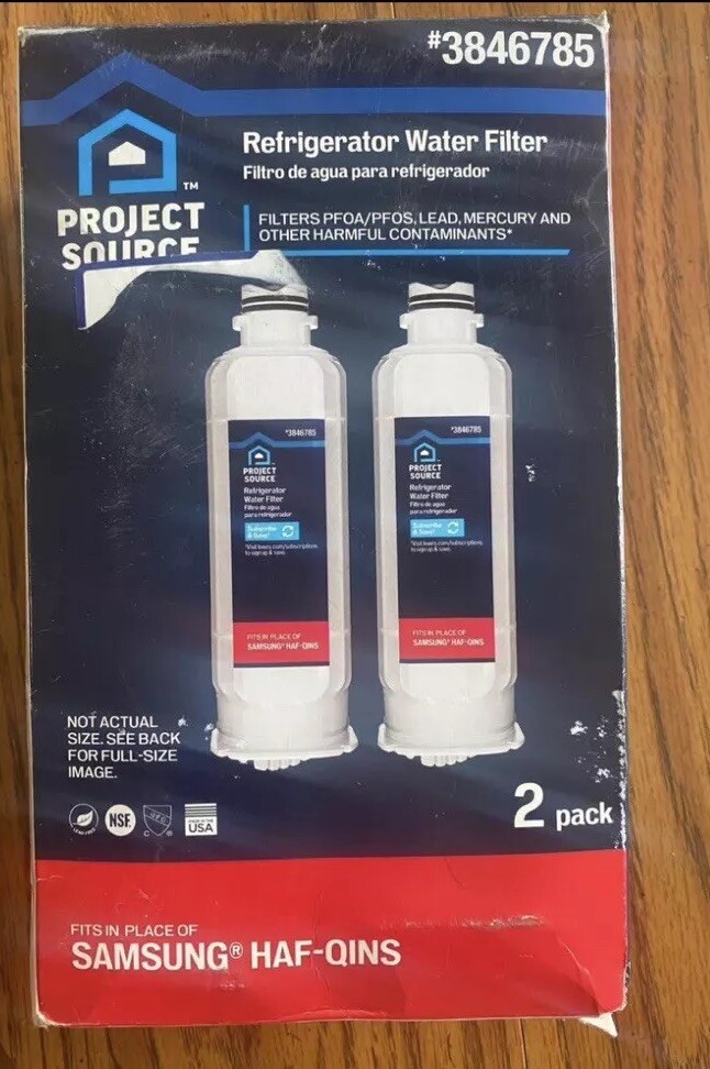 Project Source Twin Samsung Half-quins Refrigerator Water Filters
