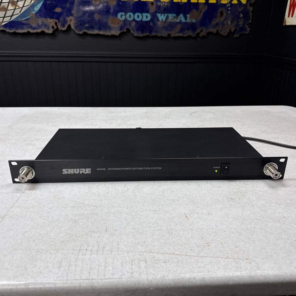 Shure WA405 Antenna / Power Distribution System | Working