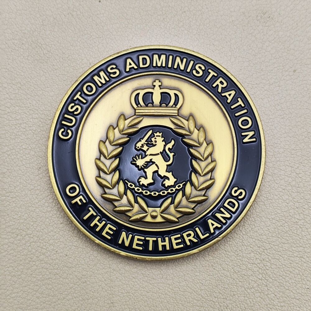 Netherlands Challenge Coin Customs Administration of the Netherlands