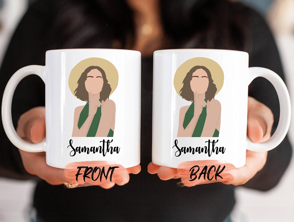 Custom Cartoon Mug with Faceless Portrait - Unique Gift for Men & Women