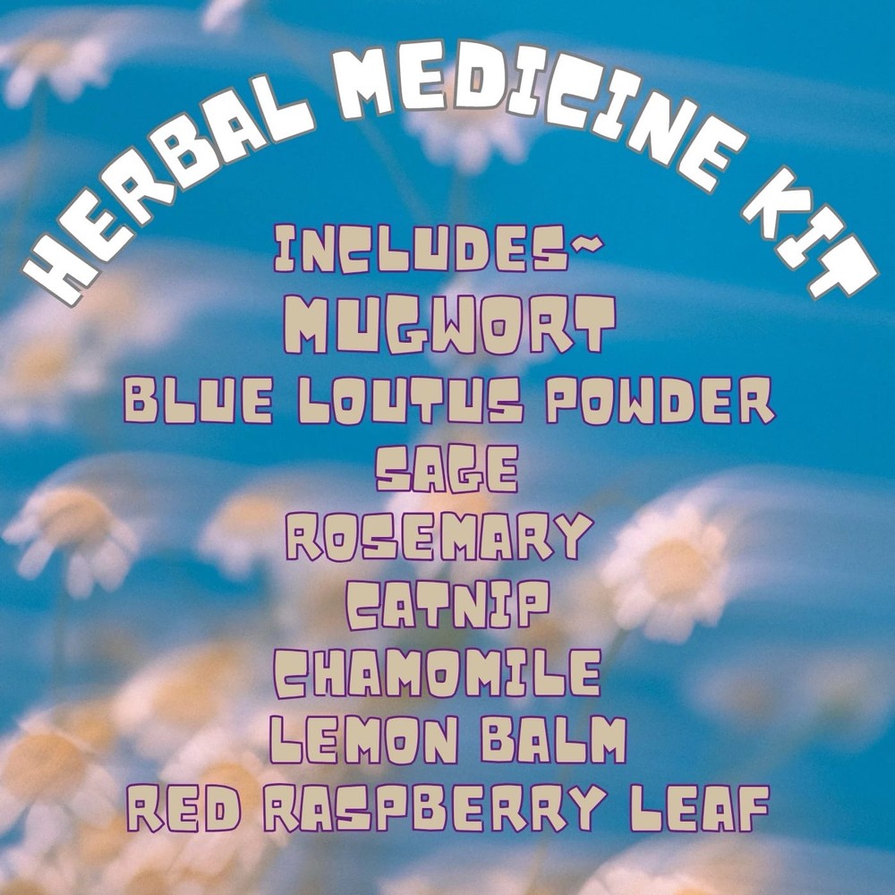 Herbal Medicine Kit All Natural Remedies for Herb Lovers Buy Now-image