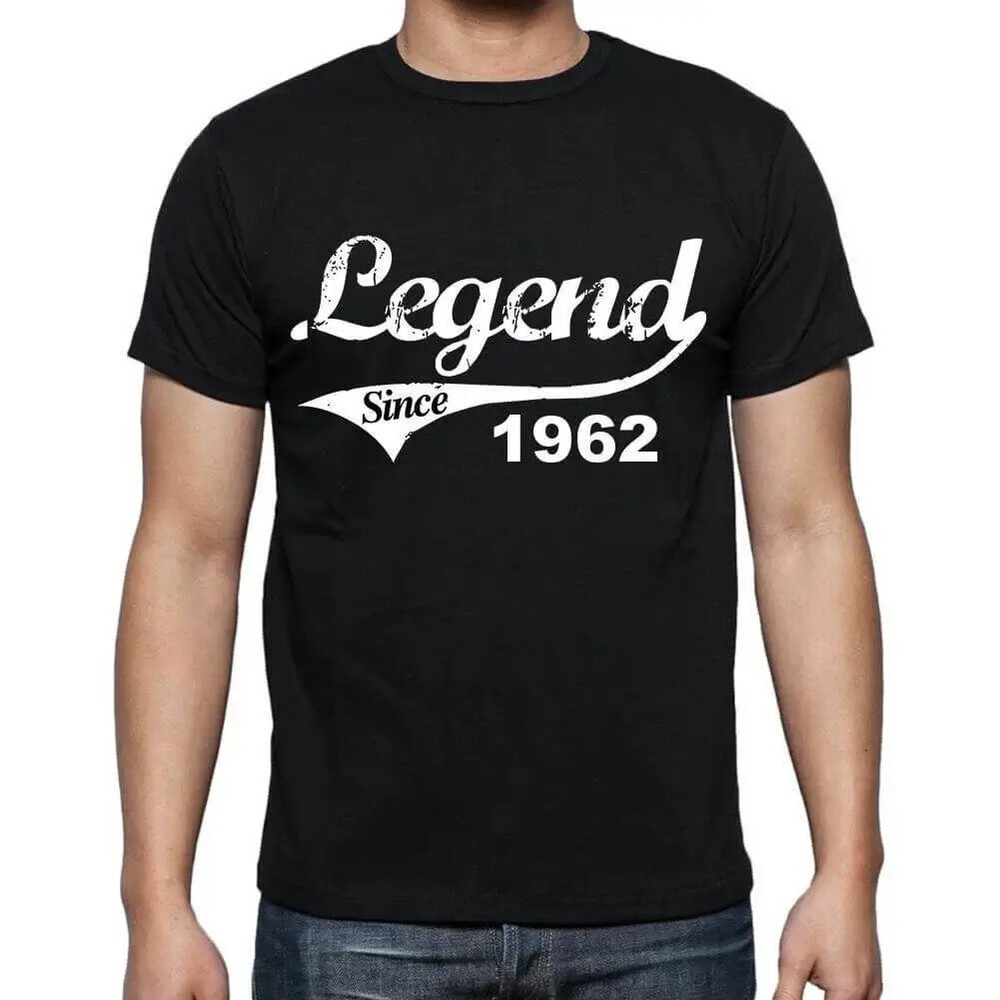 Men's Graphic T-Shirt Legend Since 1962 62nd Birthday Anniversary 62 Year Old