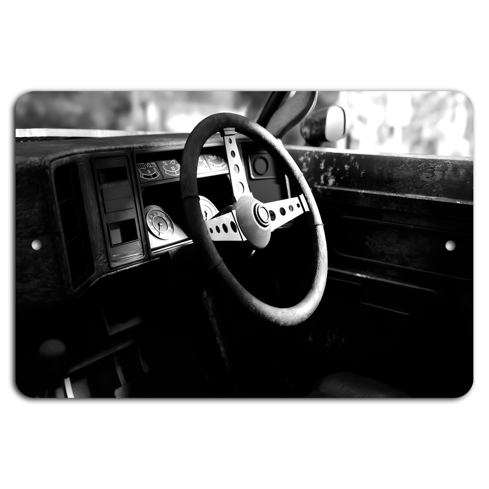 Retro Rides: Classic Car Cockpit Charm