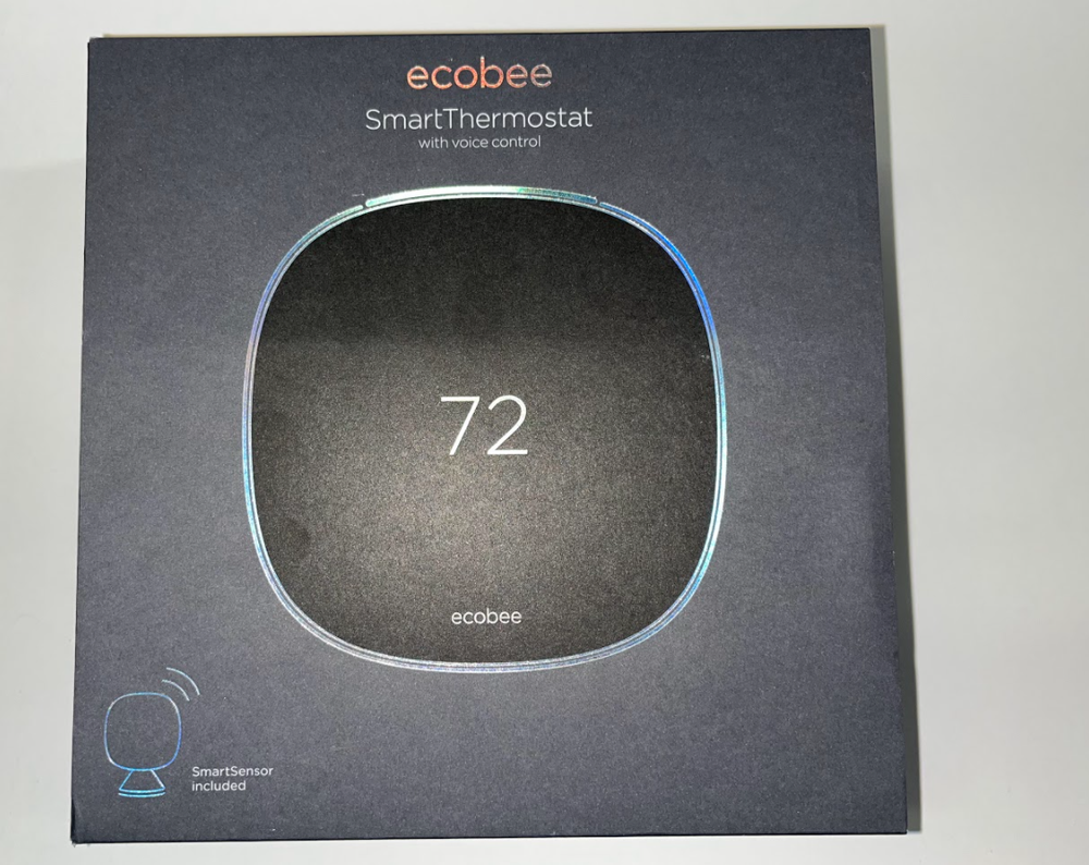 Ecobee Smart Thermostat with Voice Control - Empty Box ONLY (FAST ShIPPING)-image