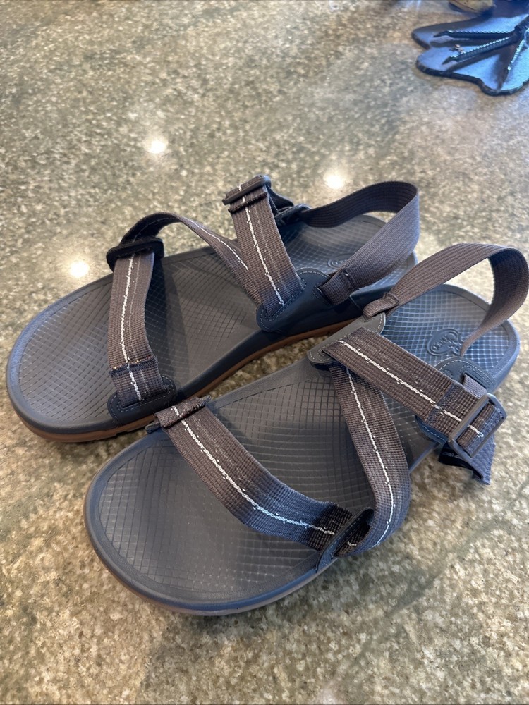 Chaco Mens Z Sport Sandals Size 11 Brown Strappy Hiking Camping Shoes